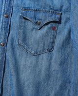 ウエスタンデニムシャツ