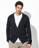 アルパカモヘアカーディガン