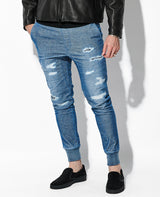 LEON別注 ストレッチコーデュロイ 裾リブイージーパンツ