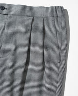 ヴィスコースチェックパンツ