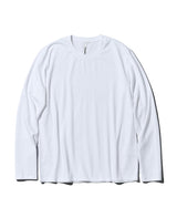 コットンダブルフェイス スリムフィットロングスリーブTee
