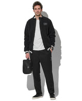 スタンドカラー フリースブルゾン