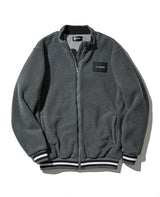 スタンドカラー フリースブルゾン