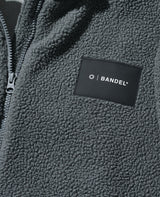 スタンドカラー フリースブルゾン