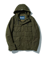 ワックスコーティングブルゾン