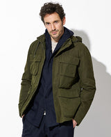 ワックスコーティングブルゾン