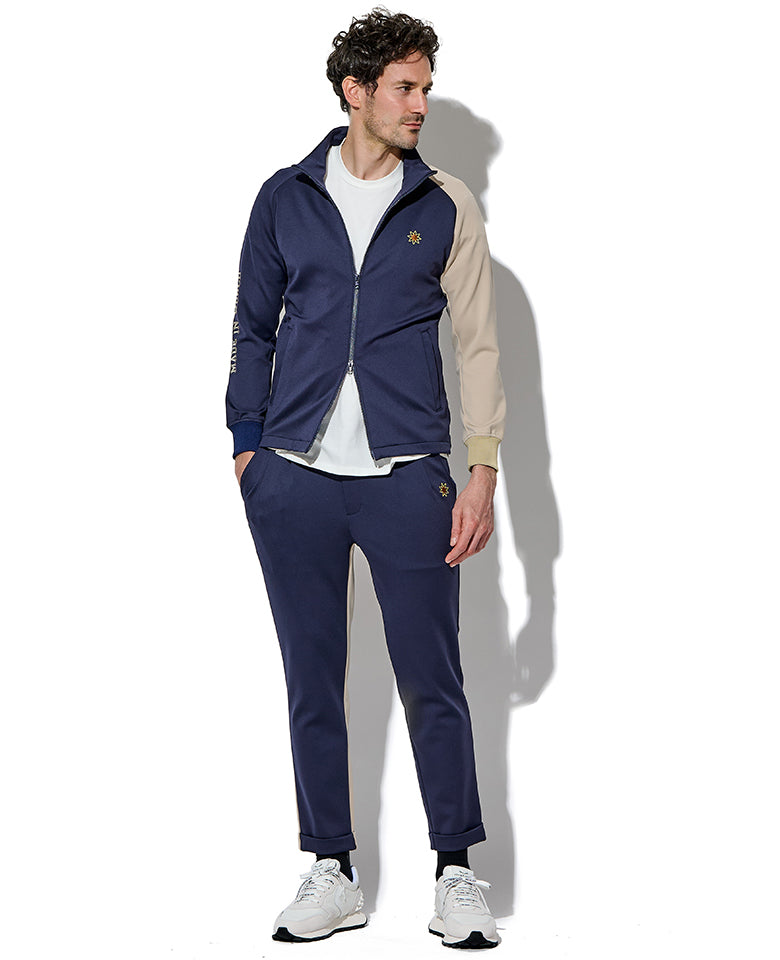 V12 LEONコラボ メンズV20セットアップ LEON別注 ブオンセットアップ（ネイビー） – 買えるLEON