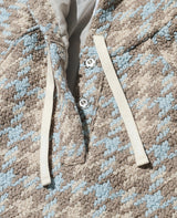 ツイードスタイルパーカー