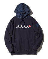 LEON × muta MARINE LTD 切替パーカー
