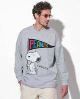 LEON別注 3D スウェットクルー