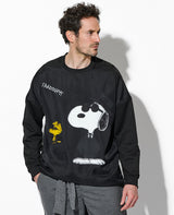 LEON別注 3D スウェットクルー