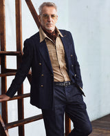 デニムダブルジャケット