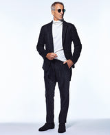 ストライプセットアップ(ブラック)