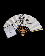 夢のはじまり1981 『キャプテン翼』プラチナ箔扇子