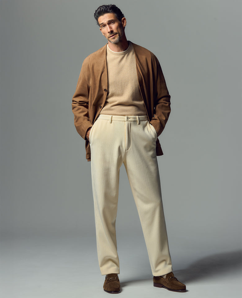 CULLNI コーデュロイ パンツ CAMBIO パンツ mp12494-細畝コーデュロイタックテーパードパンツ