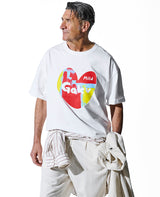 LEON別注グラフィックハートT