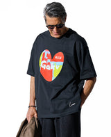 LEON別注グラフィックハートT