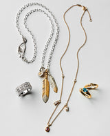 K18WGスクエアダイヤリング