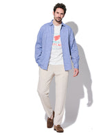 コットンリネンシャツ