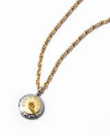 スターダイヤル ペンダントトップ(K18YG×Pt950)