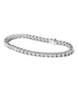 Pt800ダイヤテニスブレスレット