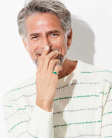 EQUINOX-ピラミッド グリーンアゲート リング