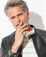 EQUINOX-ピラミッド グリーンアゲート リング