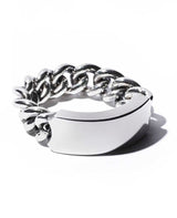 Blank logo ID Chain Ring