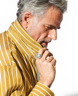 ラージ クラブ リング w/ ホワイト ダイヤモンド