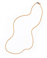 GOURMETTE CHAIN ネックレス(K18YG)