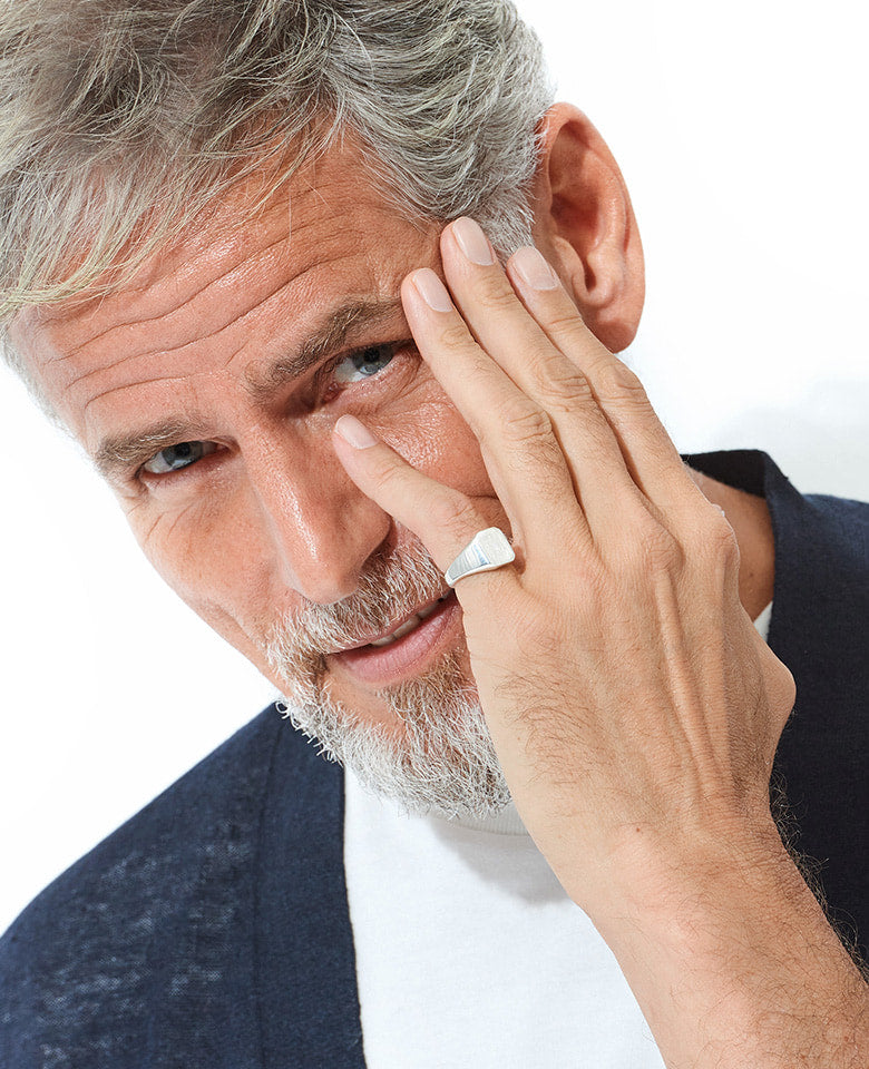 オクタゴンスタンプリング（ヘアライン） – 買えるLEON