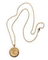 エジプト神話 アンテークコイン風ペンダント ウジャトの目