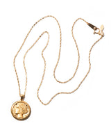 エジプト神話 アンテークコイン風ペンダント アフロディーテ