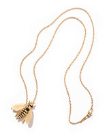 BEE Necklace YG 18k
