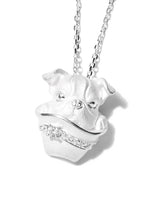 仔犬モチーフ ペンダント ボストンテリア