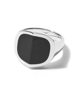 EQUINOX-ピラミッド オニキス リング M サイズ