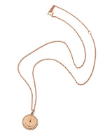 SUN DIAL.ペンダントトップ(K18PG ダイヤモンド)