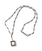 Art Frame Figaro link Pendant
