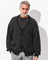 LEON別注 DROP V CARDIGAN