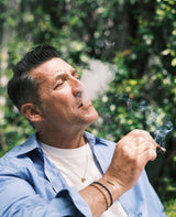 ブルーサファイヤブレスレット(K18WG ダイヤモンド)