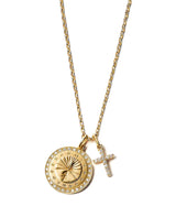 SUN DIAL.ペンダントトップ(18KYG ダイヤモンド)