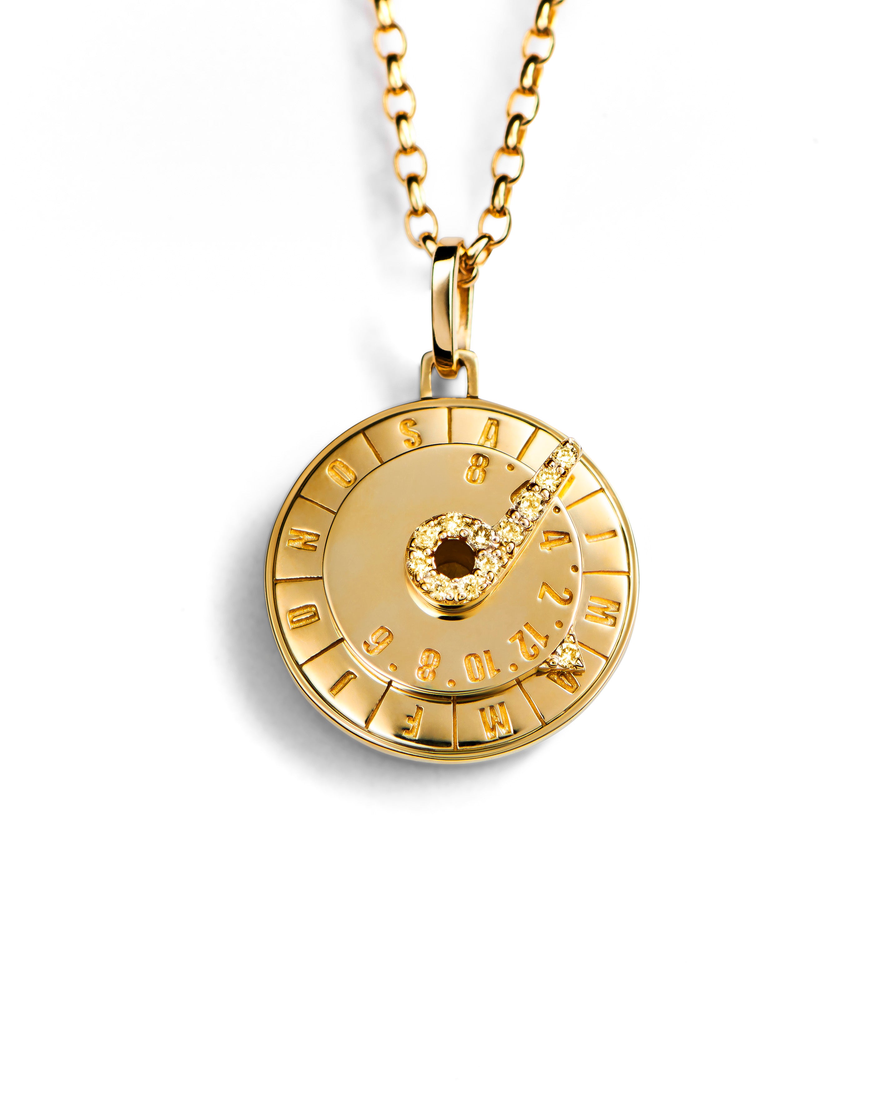 K18YG/Yellow Diamond/Pendant Top STAR DIAL. – 買えるLEON