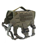 M4 Tactical MOLLE Vest Laser Cut