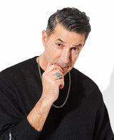 ラージ クラブ リング w/ ホワイト ダイヤモンド