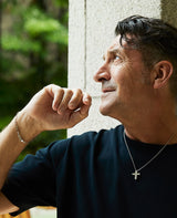 ブルーサファイヤブレスレット(K18WG ダイヤモンド)