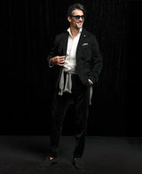 ブラックセットアップフルコーディネート4点セット