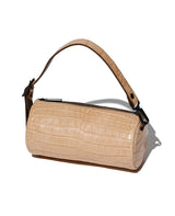 本クロコダイル革 2WAYショルダーシリンダーバッグ