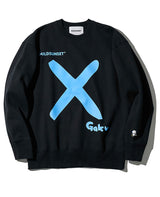 Gakuブルー＆シルバーグラフィック