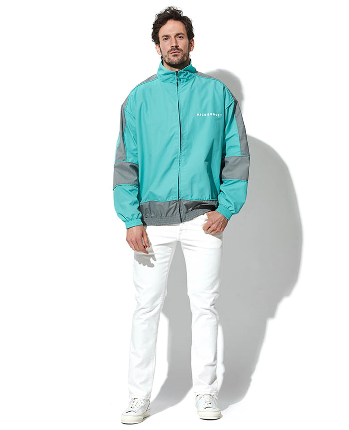 STONE　17SS 　コットン　ナイロンブルゾン　(青) 17S/S Stone Island Garment Dyed 