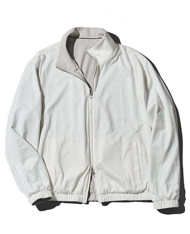 【お買取】Acuod by Chanuのホワイト ボンバー ジャケット リバーシブル ボンバージャケット – 買えるLEON